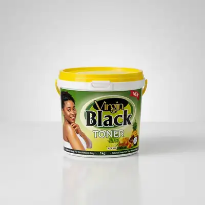 Virgin Black Toner – Savon Naturel Corps 1kg
