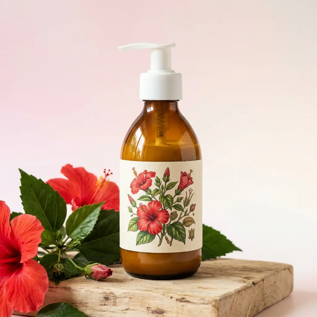 Lotion corps naturelle hibiscus