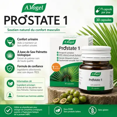 A.Vogel Prostate 1 - Complément Prostate 30 Capsules