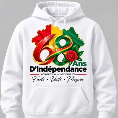 Hoodie 68 - Blanc Pur