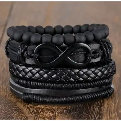 Bracelet en cuir véritable – Élégant et solide, livré chez vous