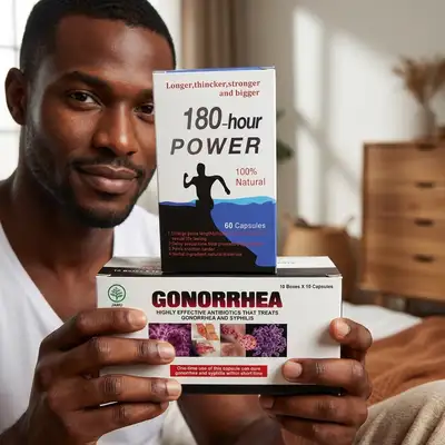 180-Hour Power + Gonorrhea Defense Combo Pack