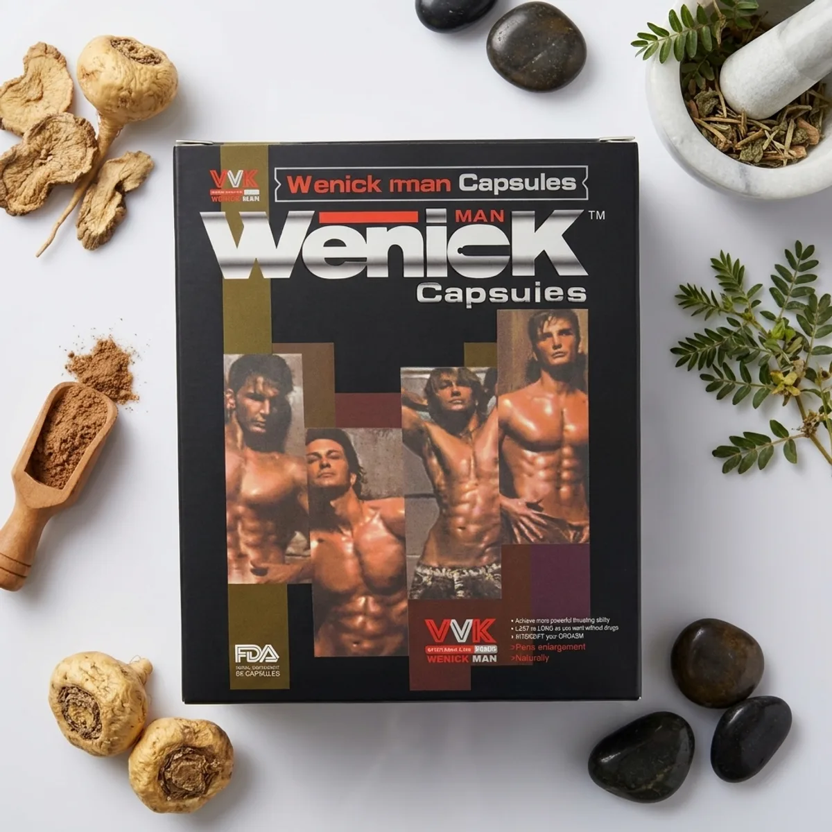Wenick Man Capsules – Male Performance Supplement