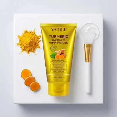 Masque Nuit au Curcuma Yecuce - Éclat & Anti-Âge