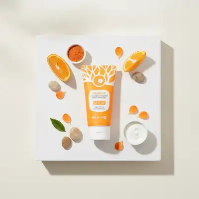 Gel Orange Exfoliant - Coudes, Genoux et Zones Sombres