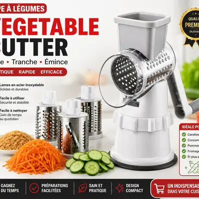 Râpe à légumes multifonction – Vegetable Cutter
