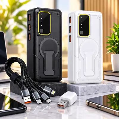 Power Bank DEMACO C505 33 000 mAh – Chargeur Portable 3 USB