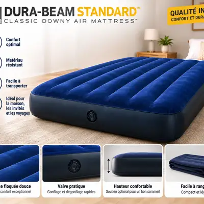 Matelas Gonflable DURA-BEAM Standard – Classic Downy