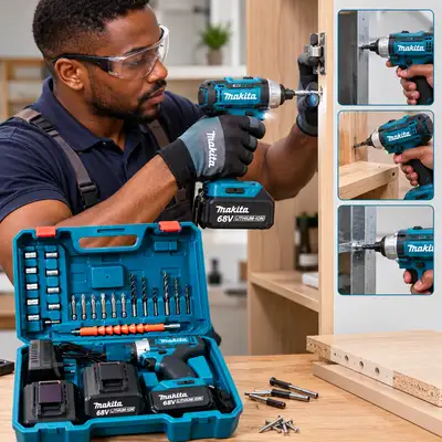 Perceuse Visseuse Sans Fil Makita 68V Lithium-Ion – Kit Complet