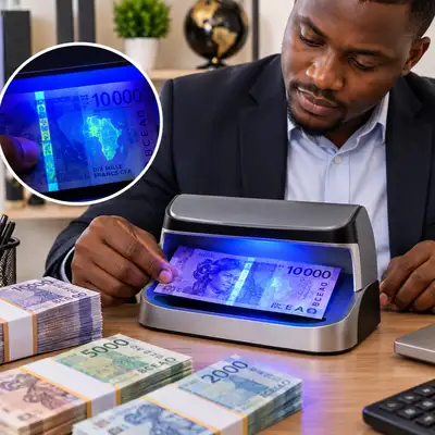 Détecteur de Faux Billets UV – Vérificateur de Billets CFA