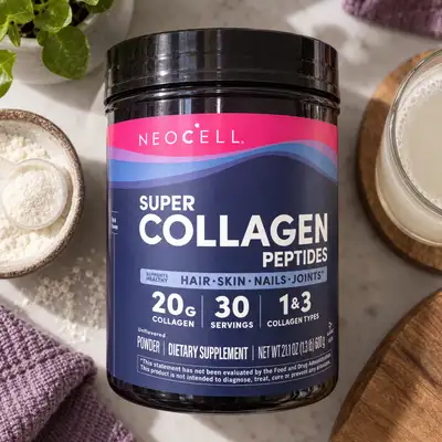 NeoCell Super Collagène Peptides - Cheveux, Peau, Ongles, Articulations
